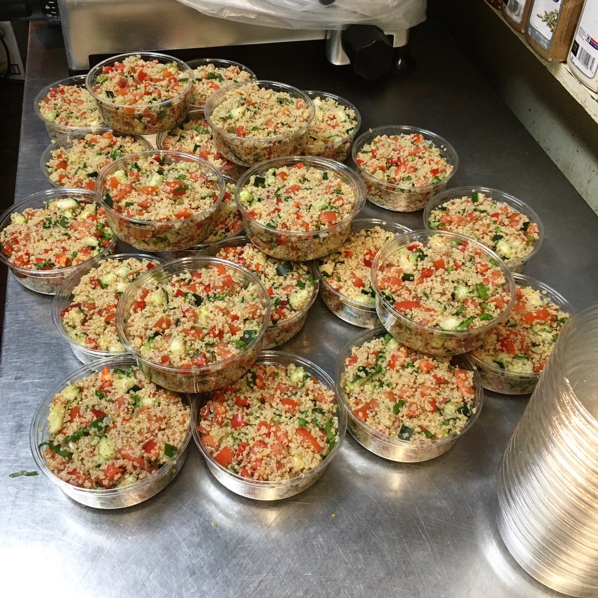 Prepping for the day!