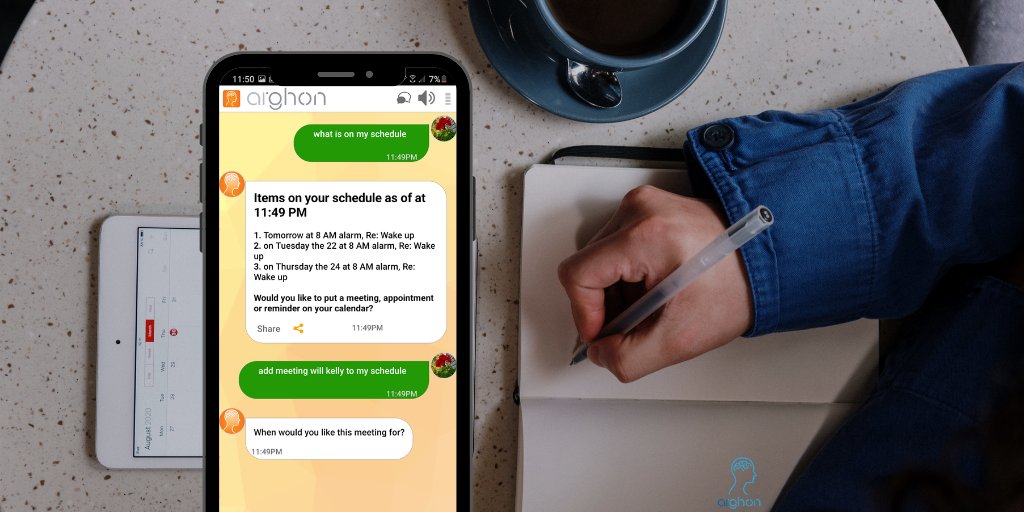 ArghonAI's tweet photo. 4 Ways Arghon Can Help You Jumpstart your Day! Swipe to find out!

Are you living the #AIlifestyle?! Download Arghon AI today at https://t.co/S9ik1h4lZW  

#wakeupwithArghon #technology #assistance #weather #coffee #schedule #planning #food #techie #tech #ArtificialIntelligence https://t.co/j0jpbFslOG