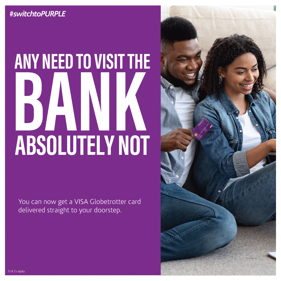tncybertechbank's tweet photo. Register for a new Visa #Globetrotter card 💳online and we will deliver it straight to your doorstep !

Follow the link for registration : https://t.co/3SxvWsBrxr

Our team will be in touch to arrange for delivery 😃.

#switchToPurple https://t.co/DaejpB2luM