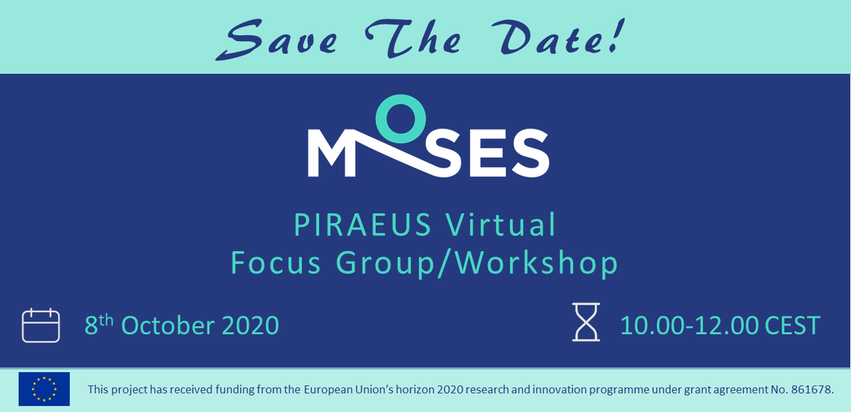 Let's innovatively 💡enhance the EU #ShortSeaShiping together❕

Join⚓️our #Piraeus virtual 🖥️#focusgroup and let us know about your #userneeds❕

Almost 2⃣ weeks left❕

Registration is free of charge👉bit.ly/3c3IAgB

🗒️ 08/10
🕙10.00-12.00 CEST

#InvestEUresearch🇪🇺