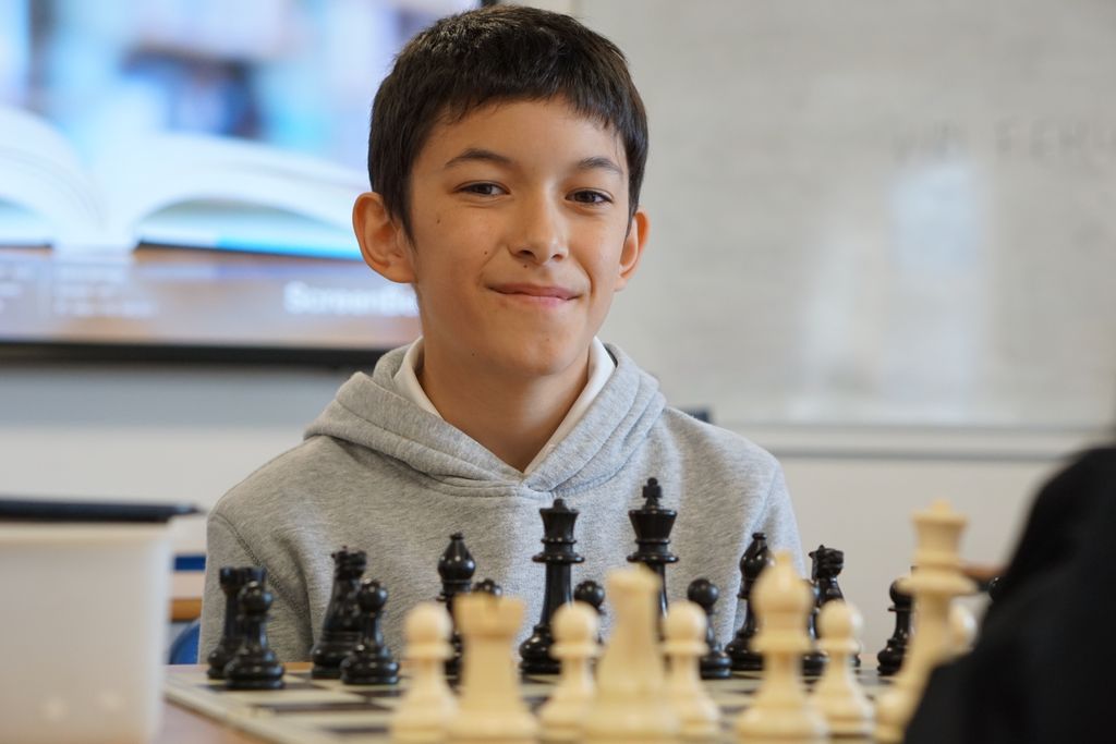 RGSGuildford's tweet photo. #RGSChess Our new First Form boys get their chance to showcase their moves in Chess Club! https://t.co/44woxMrWLk
