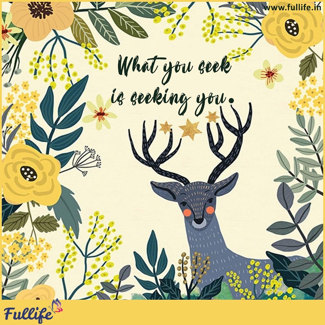 FullifeMagazine's tweet photo. #𝗪𝗵𝗮𝘁𝗬𝗼𝘂𝗦𝗲𝗲𝗸𝗜𝘀𝗦𝗲𝗲𝗸𝗶𝗻𝗴𝗬𝗼𝘂
When you desire something you plant the desire into the Universe &amp;the laws of nature work together 2 make it happen for u.The ageold saying by #Rumi teaches us 2 trust the Universe for bringing to us what truly belongs to us #quotes https://t.co/h7edVQjAl0