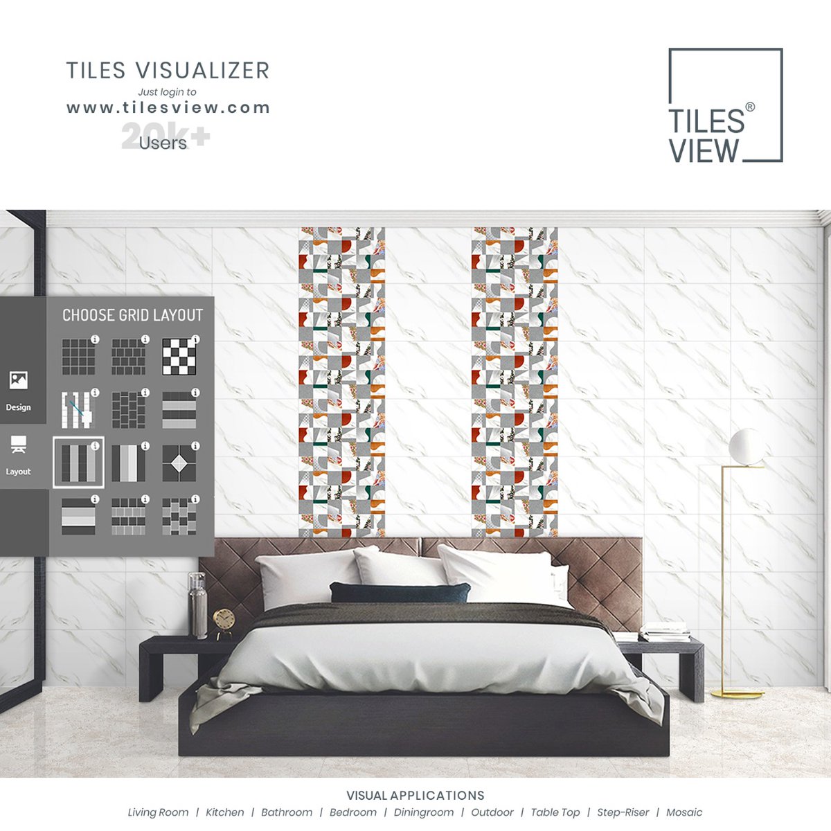 TilesVisualizer's tweet image. The Tile Feel You, Natural Essence. India&apos;s Leading Wall Tiles Manufacturer &amp;amp; Exporter.

#walltilesvisualizer #roomtilescataloguepdf #tilesvisualizer #tilelayoutvisualizer #tilesvisualizersoftware #outdoortilevisualiser #ceramictilescatalogue #kajariavisualiser