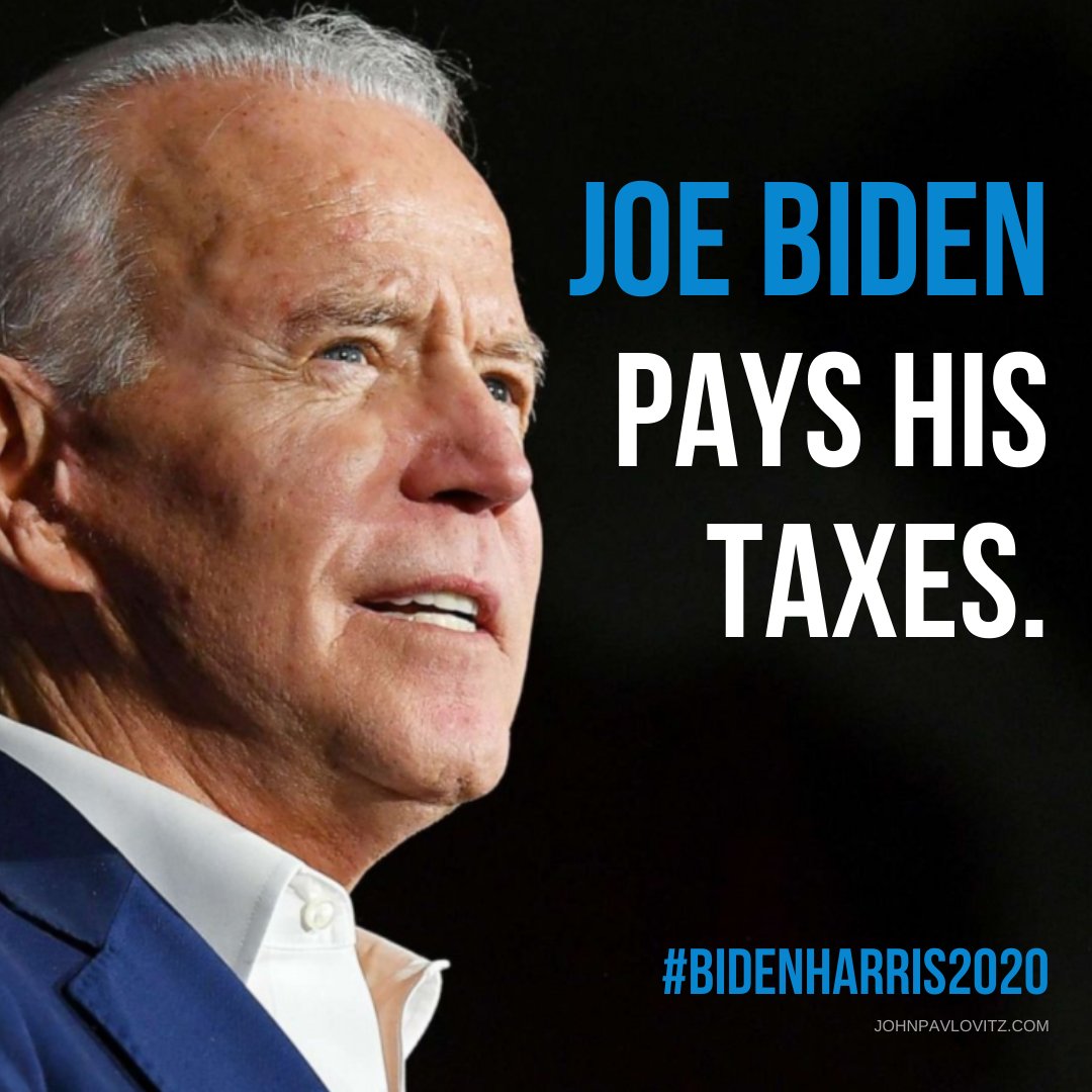 johnpavlovitz's tweet photo. I'm voting for Hunter Biden's father. 

He pays his taxes.

https://t.co/5zvziIr1eK

#Breitbart = 🤡 https://t.co/XRUGG51C1O