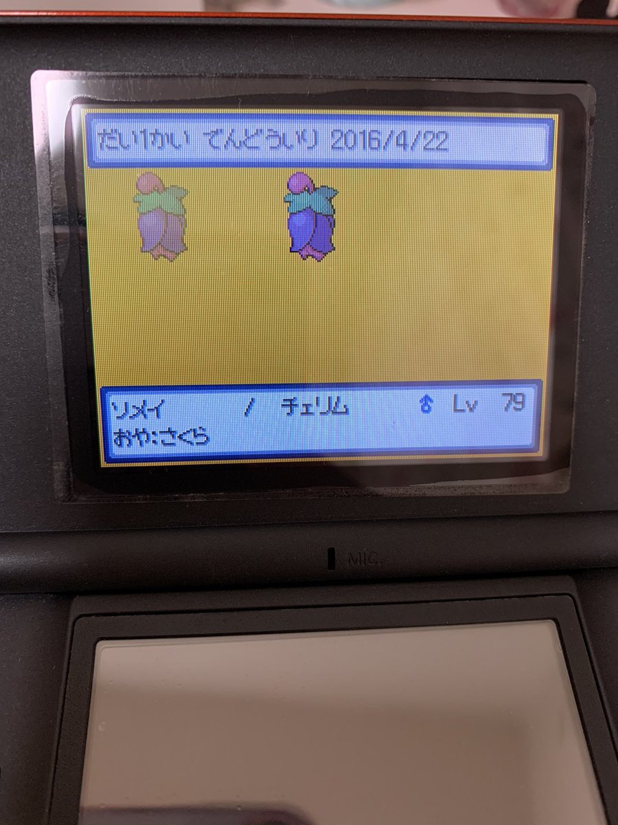 カズ ヒンバスの里親 久々にパールとプラチナを起動しました パールでサーナイト単騎殿堂入りを果たしておりましたが 記憶に無いです パールの最初の相棒レントラー 安価で購入した2本目のプラチナでチェリムのみでシナリオクリアに挑みました