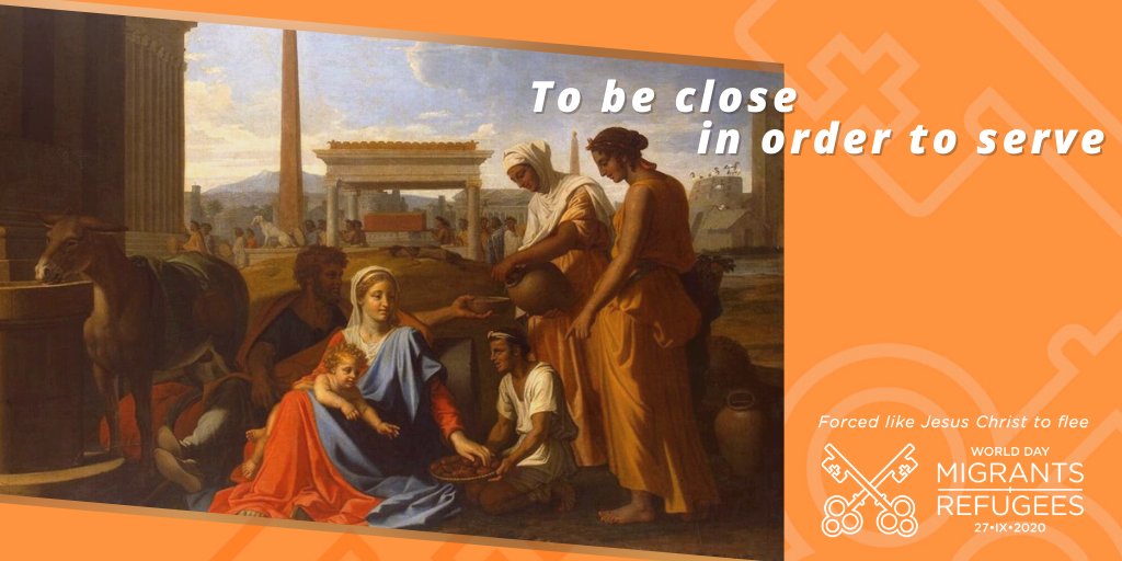 JesuitRefugee's tweet photo. “Fears and prejudices – a lot of prejudices - cause us to keep our distance from others and often prevent us from getting close to Jesus Christ and serving Him with love.” @Pontifex https://t.co/6SPVqI9VrJ
#DisplacedlikeJesus #WDMR2020 @M_RSection https://t.co/Xvq5C7C7cs