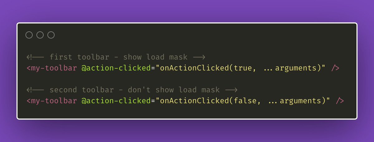 stuartashworth9's tweet image. Vue.js Tip: You can add extra parameters to an event's handler by adding the new values inline and then appending the existing parameter list. stuartashworth.com/blog/adding-ex… #VueJS #vuejstips #javascript #frontend
