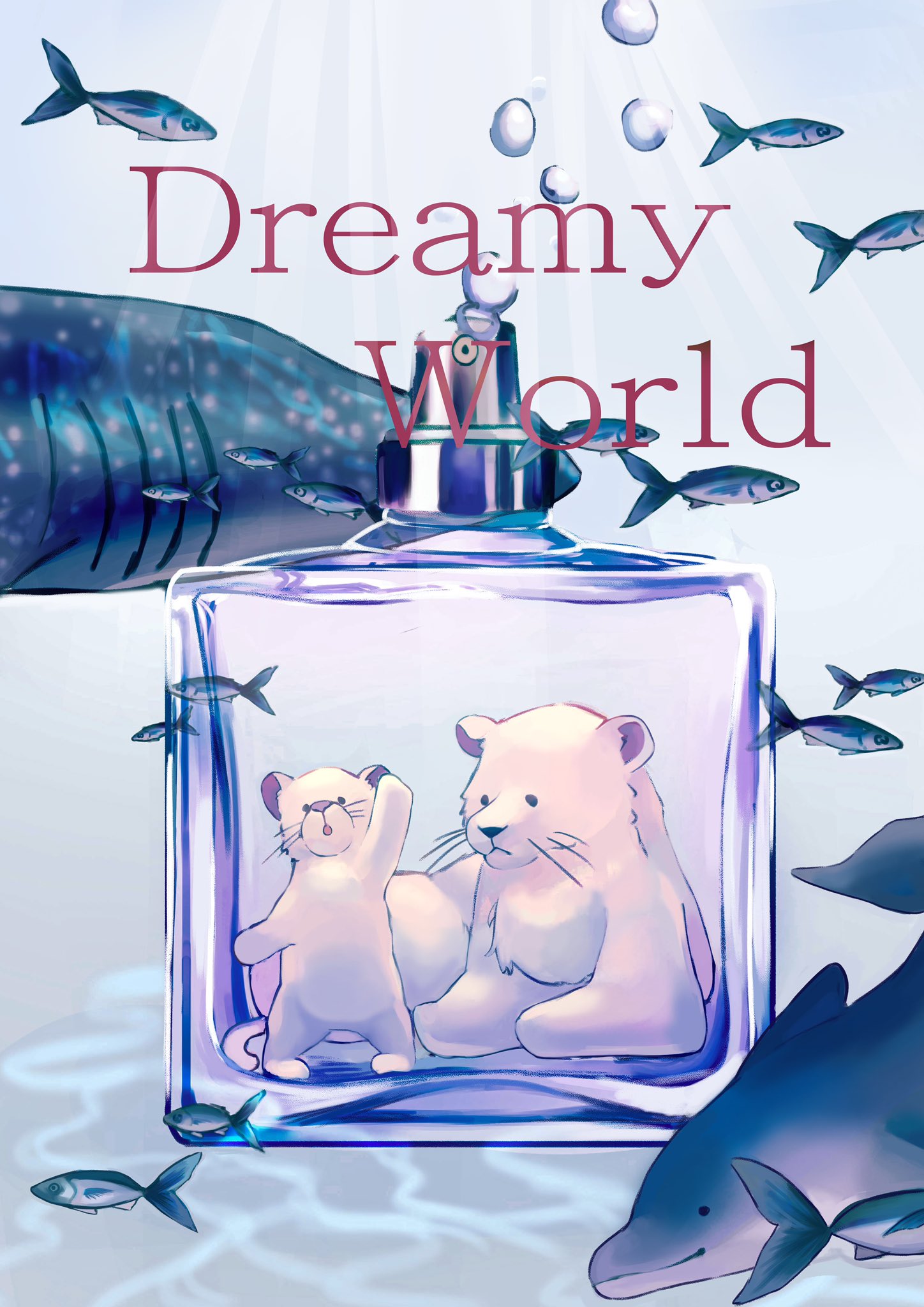 Anjery 今回は香水の中に入ったホワイトライオンです ٩ ۶ テーマは 夢のような世界 イラスト好きさんと繋がりたい 絵描きさんと繋がりたい 動物 イラスト おしゃれ可愛い T Co Egmwo0sik4 Twitter