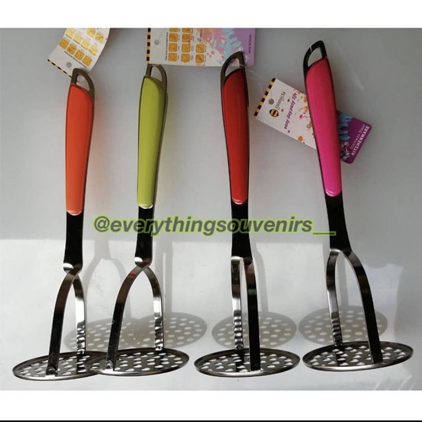 Stainless steel potato masher available... Price- 1500Please RT