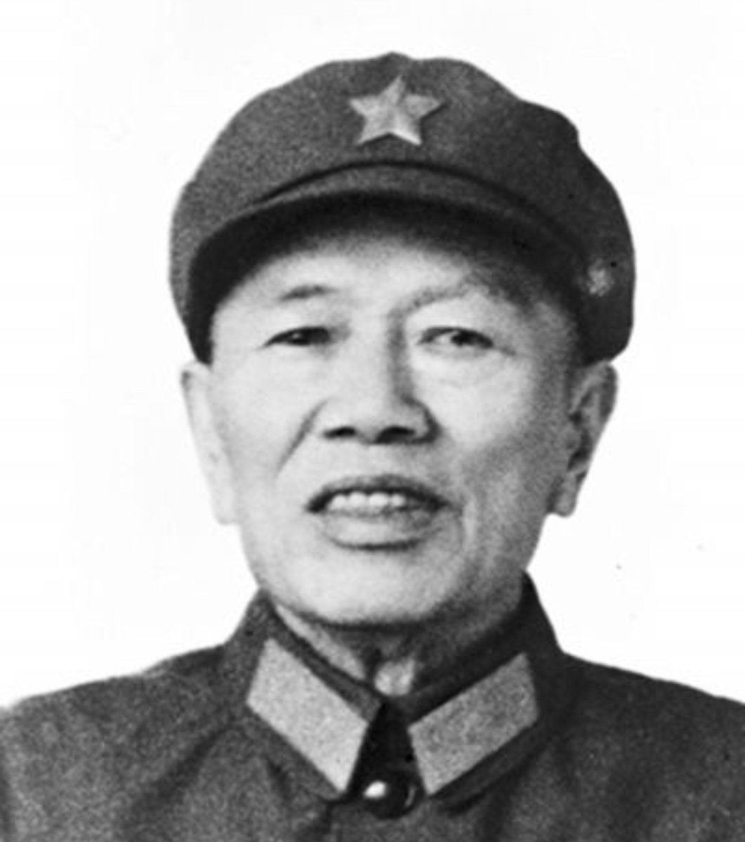 37) Deng Hua, of communist Northeastern (4th) Field Army, who led his troops in its epic campaign from freezing hinterlands of Manchuria to tropical island of Hainan; commanded amphibious invasion of latter. Later, in 1952, became 2nd commander of Chinese forces in Korean War.