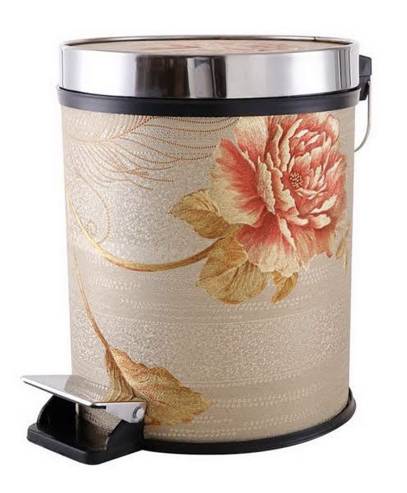 Floral pedal bins available..Price- 5500Please RT