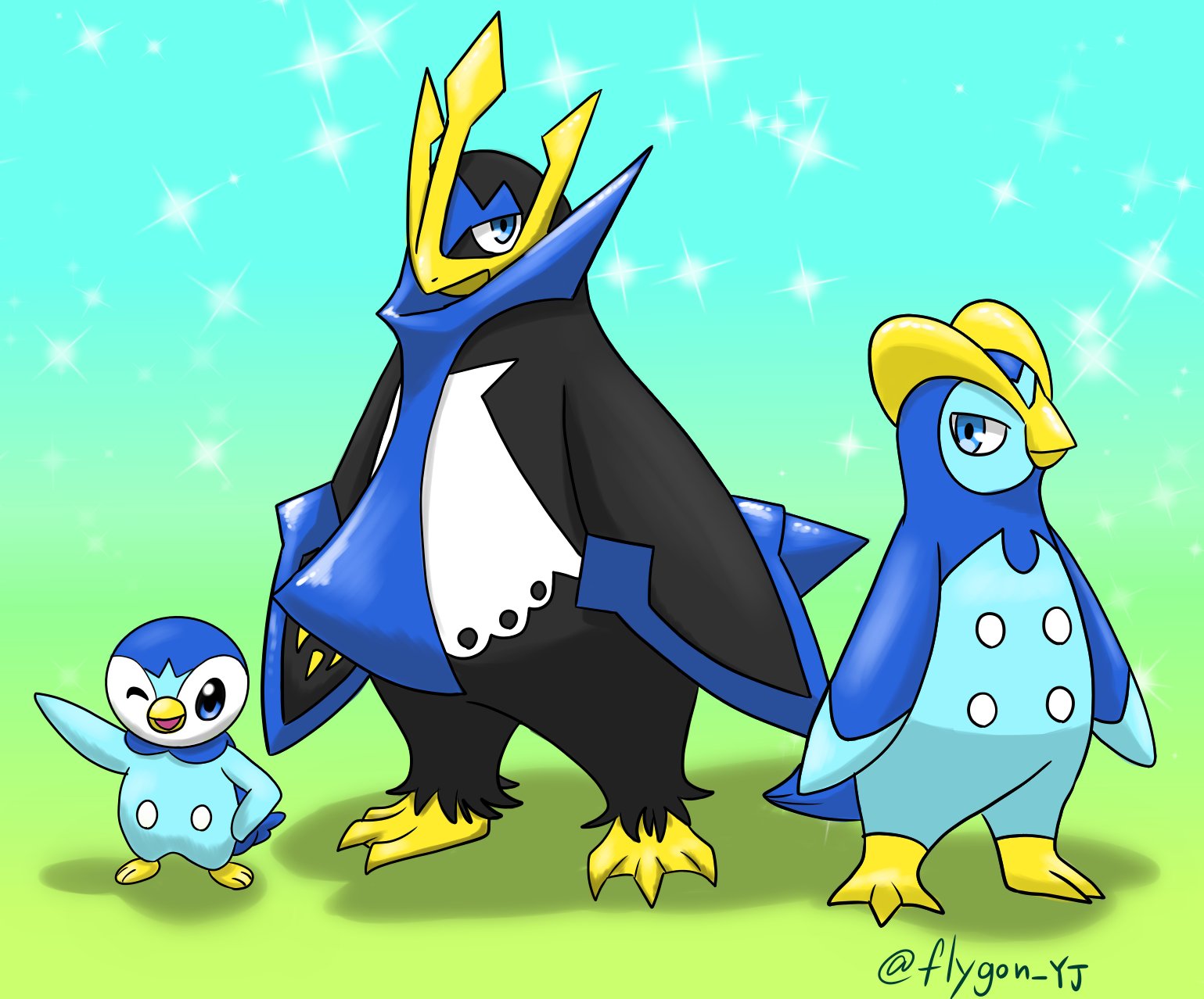 ゆじゅ Dp14周年 14周年おめでとうございます ずっと大好きエンペルト ポケモン イラスト エンペルト ポッチャマ ポッタイシ T Co Xxn1e3m46d Twitter
