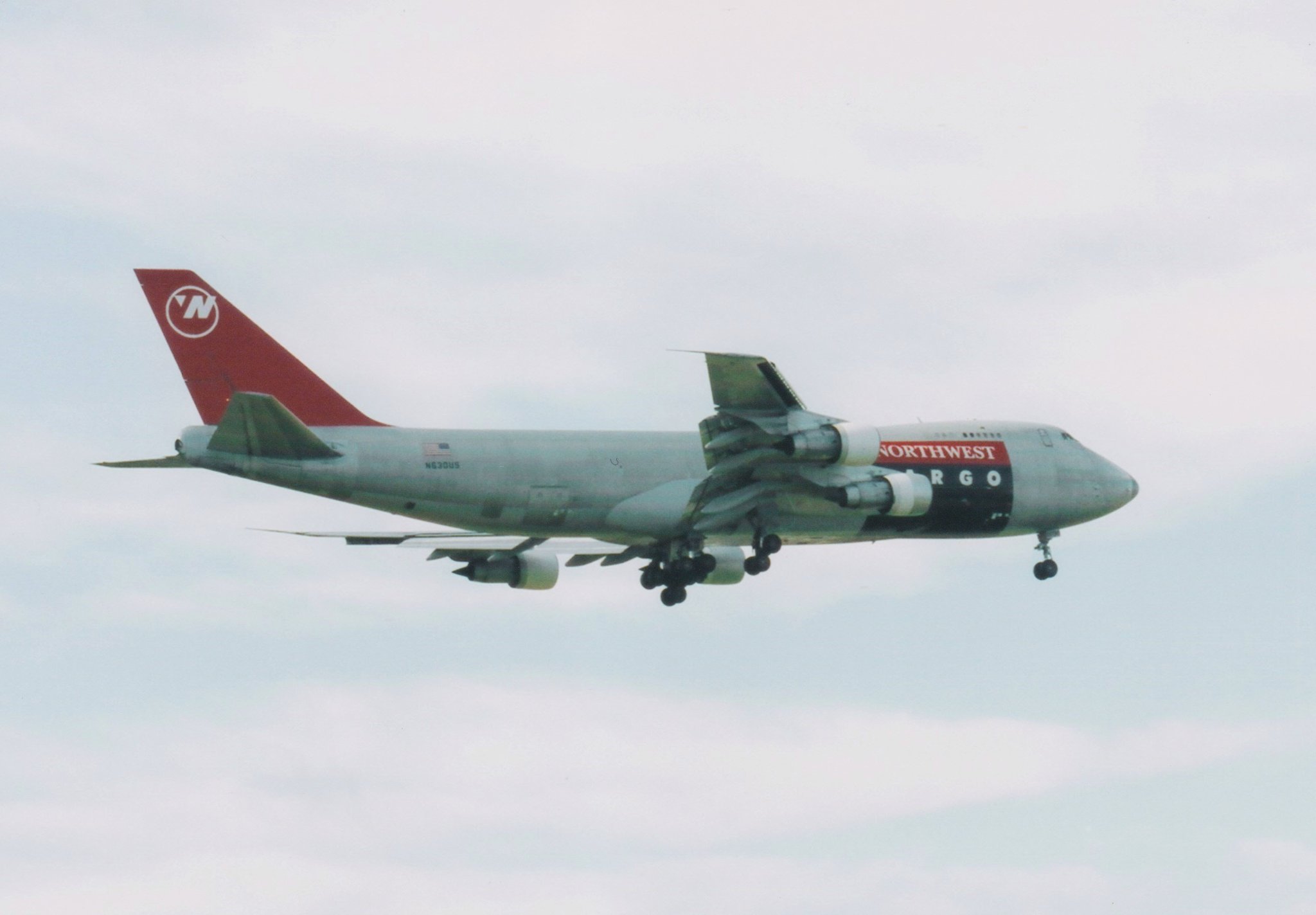 nwa cargo / ノースウエスト・カーゴ｜B747-200｜1/250　① nwa cargo / ノースウエスト・カーゴ｜B747-200｜1/250