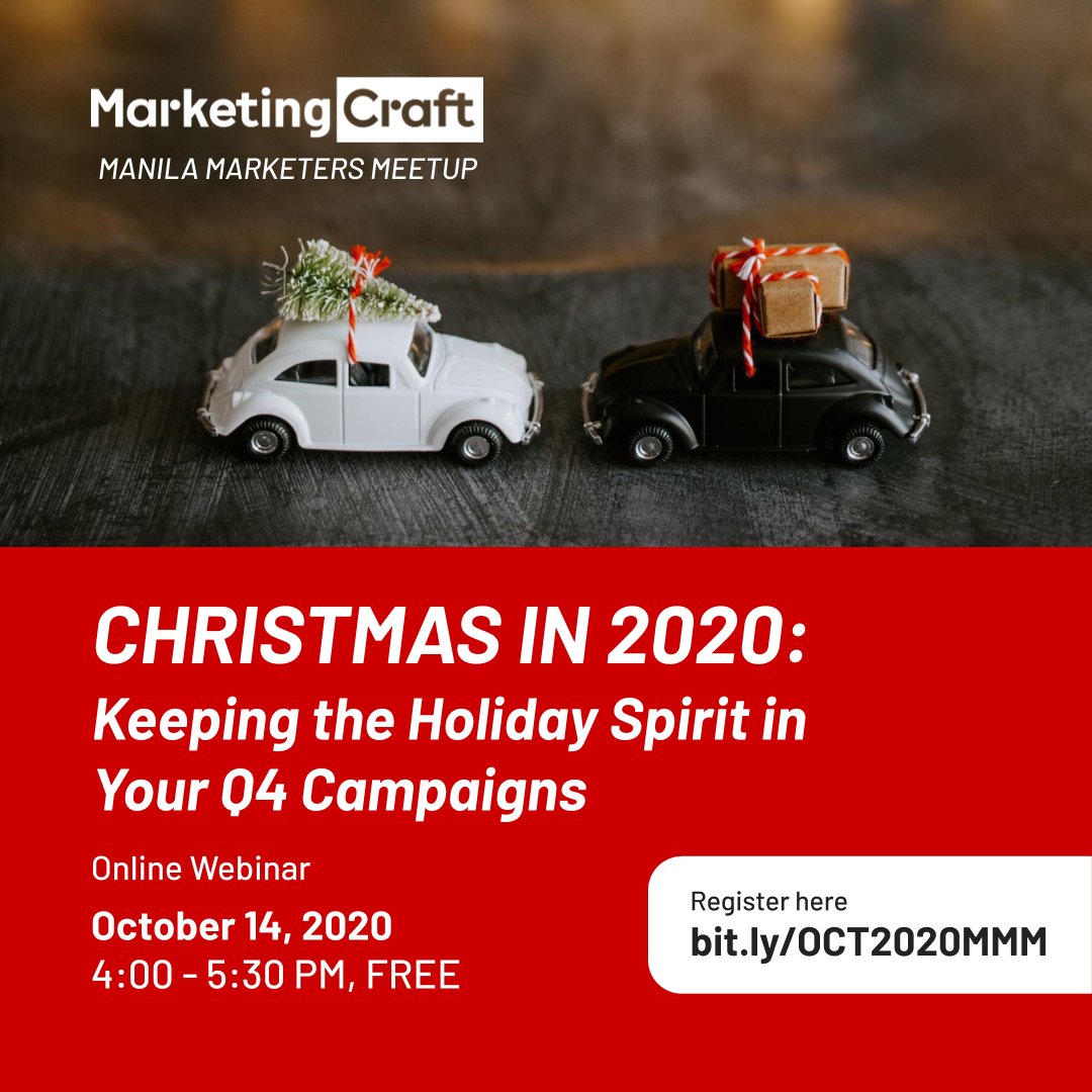 The pandemic has taken a lot, but it won’t take away Filipinos’ holiday spirit. How can brands optimize their holiday campaigns to make sure they focus on what the season is truly about? Register here: hubs.la/H0x2k6q0