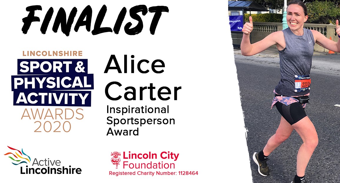LCityFoundation's tweet photo. We are equally proud to announce that Alice is also a finalist for the Inspirational Sportsperson award in the @ActiveLincs Sport and Physical Activity Awards 2020.
👉Read more here -https://t.co/GsUrGhDzSe
#Celebrate #Finalists #ActiveAwards https://t.co/JWwTES8hL0