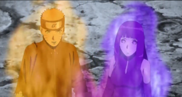 after going through many hardships together, moments together may it be through ups and downs. the love hinata held for naruto was stronger than anything in the world. she worked hard and naruto finally truly acknowledged her, being able to stand and fight beside him +
