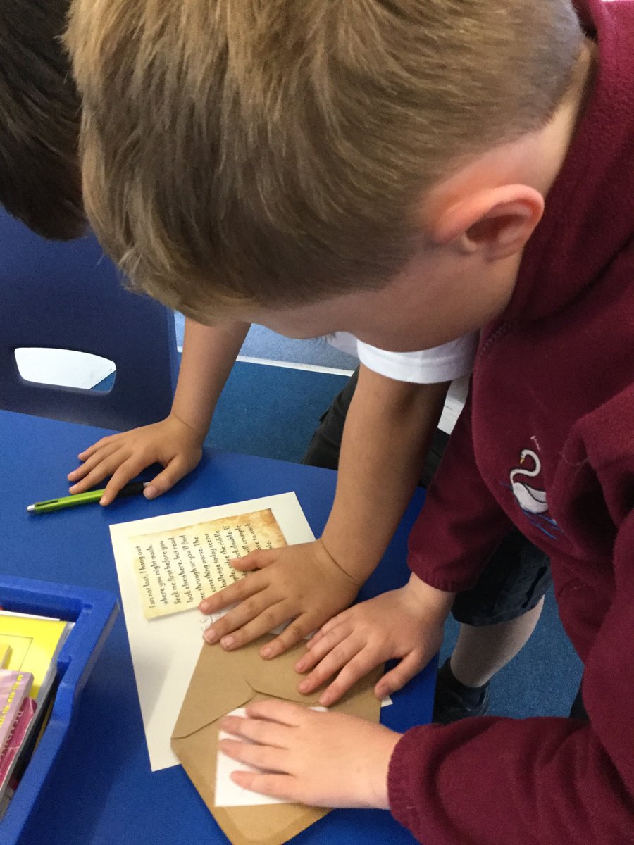 ThamesideSch's tweet photo. BKE are having great fun being spies for the afternoon. We are decoding messages, riddles and learning morse code. #bketps #tudorspies #solvingriddles https://t.co/9vf6XVAkAZ
