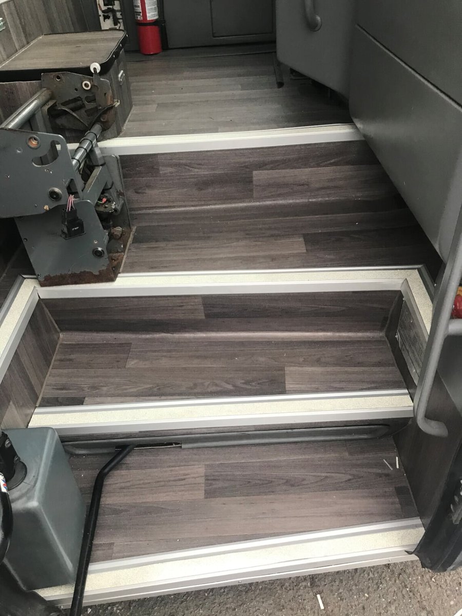 infantibuscoach's tweet photo. Take care of your coach floor before is too late... 😔
#coachfloor #busfloor #floor #transform
#beforeandafter #QualityMatters #upholstery #busconversion #businterior #coachinterior #CoachUpholstery #partybus #limousine #rv #rvlife #rvrenovation #rvconversion #motorhome https://t.co/Ksqn6Fq3IH