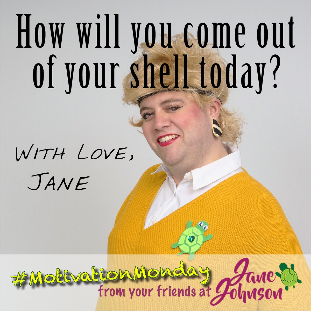 RealJaneJohnson's tweet photo. A reminder to Clipperchicks, old and new… "Come out of that shell, little turtle!" Comment below on how you can come out of your shell. #Turtle #LittleTurtle #Shell #Clipperchicks #ComeOut https://t.co/0bsqhQpFiu
