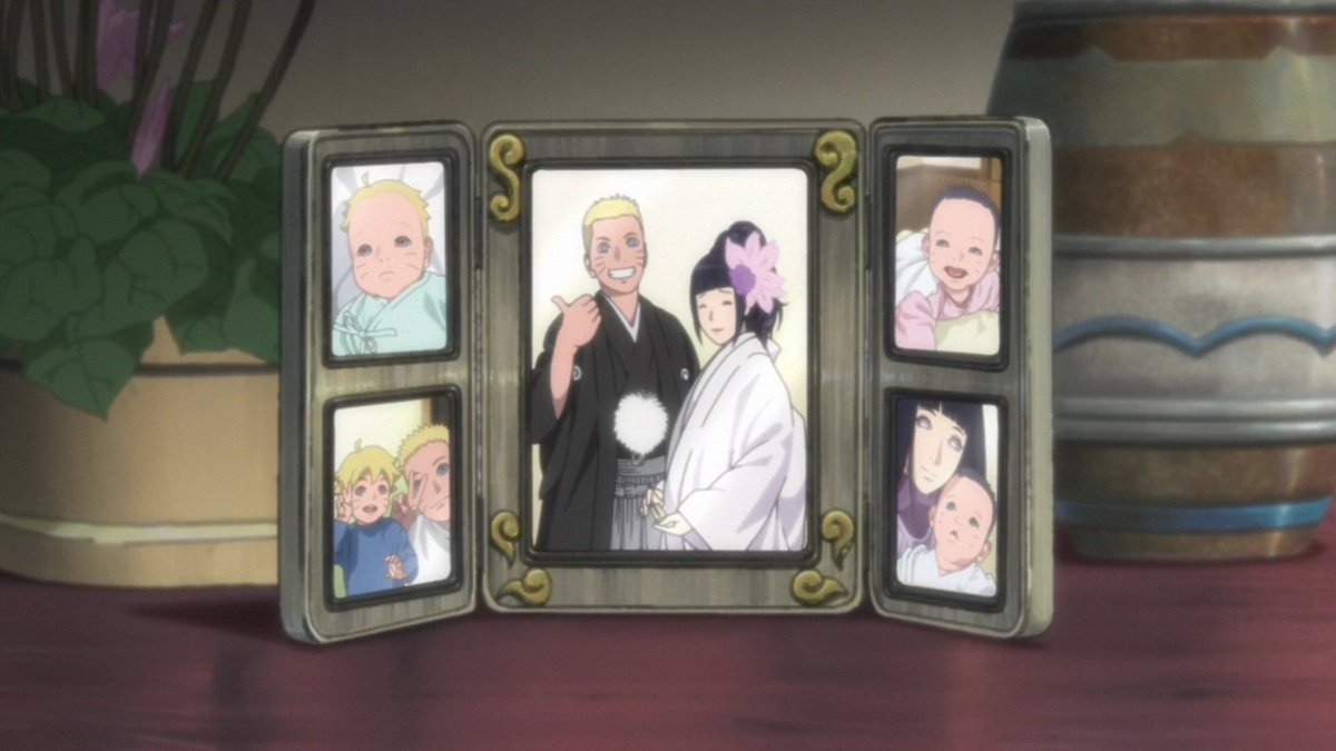 naruto finally had someone to come home to, with their loving child boruto and himawari. and his most beloved wife, hinata uzumaki. the greatest love story, naruto and hinata 