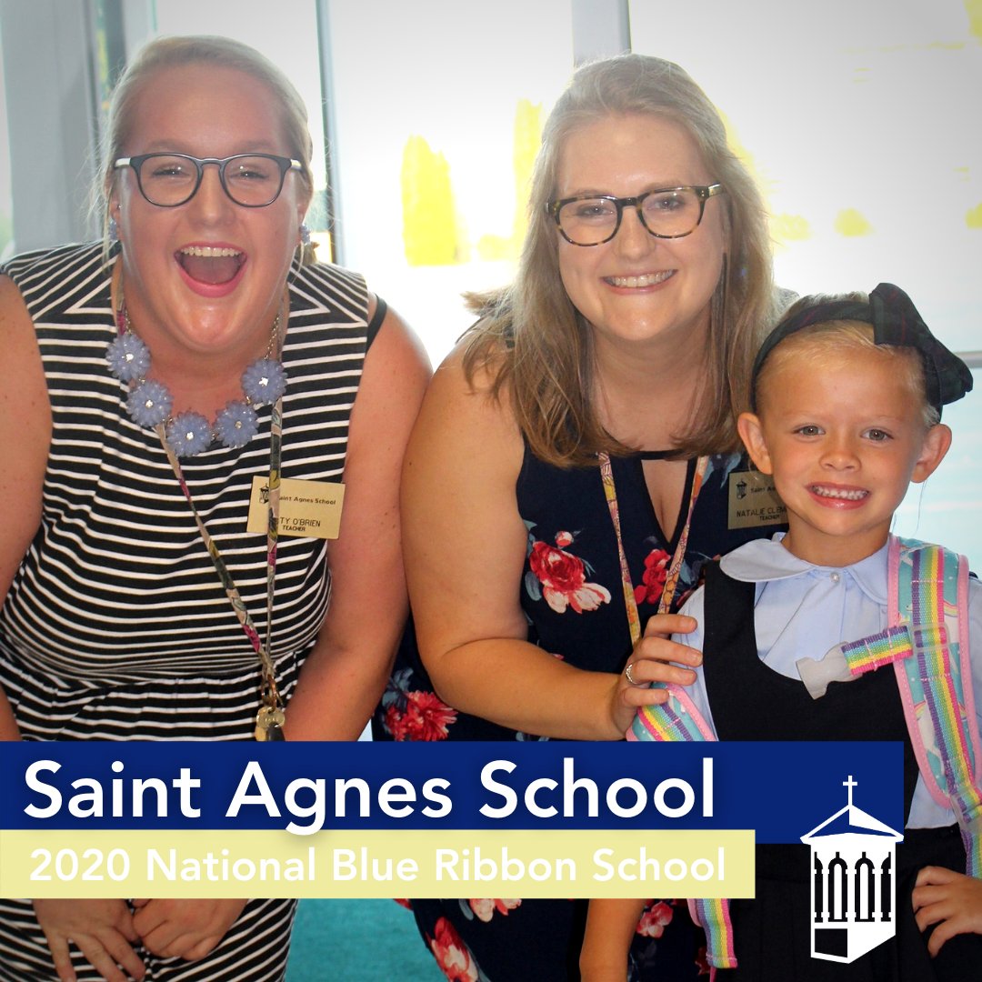 <a href="/saintagneslou/">Saint Agnes School</a> is honored to once again be named (4X!!) as <a href="/NatlBlueRibbon/">National Blue Ribbon</a> school.  Thank you to our faculty, staff, students, parents and community members for your continued support in making Saint Agnes a school of excellence.  #agnesproud #strengthincommUNITY