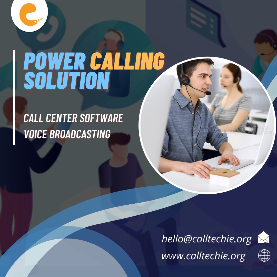 calltechie_'s tweet image. Calltechie is a powerful calling solution for your all Voice Broadcasting services &amp;amp; Cloud Calling requirements. 
Mail us : hello@calltechie.org
#callcentersolution #voicebroadcasting #voicecalling #cloudcalling #cloudcallcenter #outboundcallcenter #outboundcalling #cloudsolution