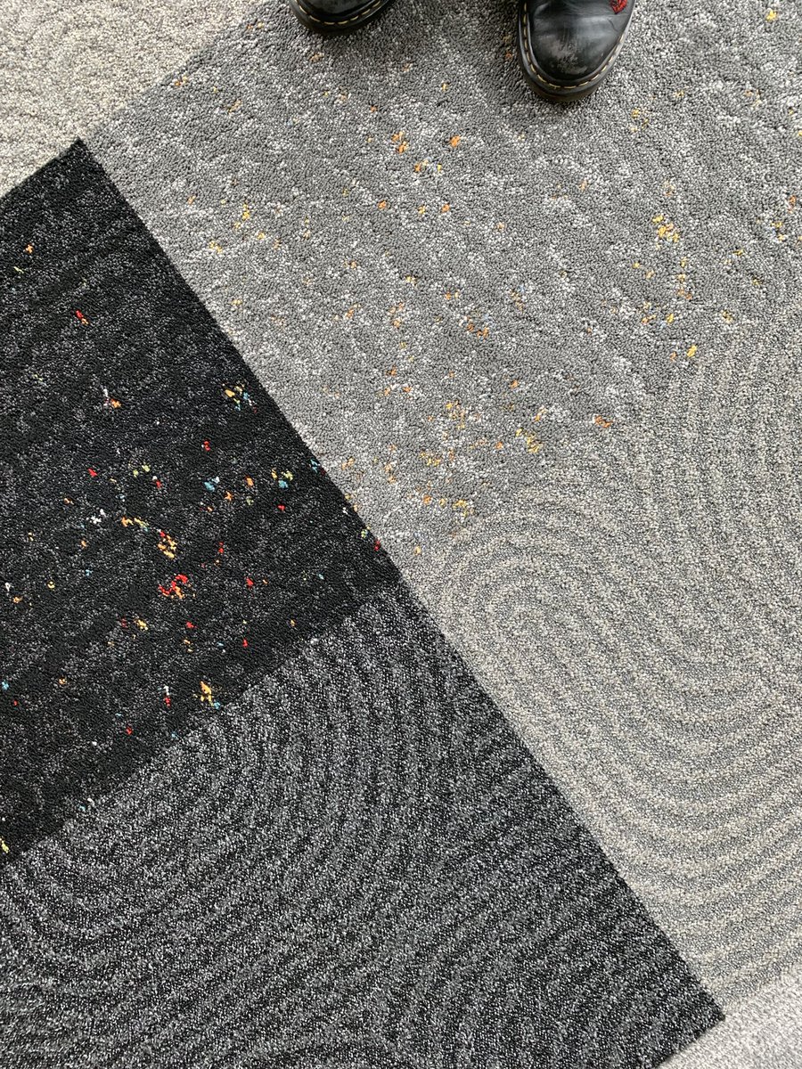 Thanks for sharing your new products <a href="/JackMaclennan/">Jack Maclennan</a> <a href="/InterfaceInc/">Interface</a>  
Great to be in the showroom &amp; able to keep up with new innovations!
<a href="/EstiloInteriors/">Estilo Interiors</a>