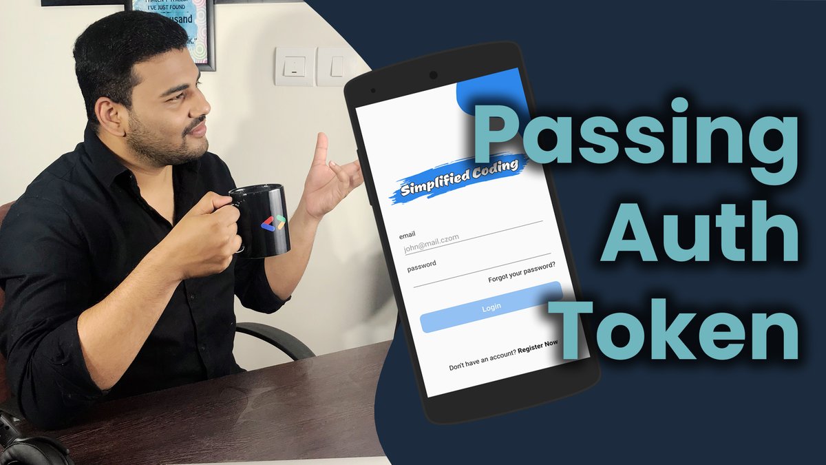 ProBelalKhan's tweet image. After login, we will build User Profile Screen.
And the important thing here, we will learn *Passing Authorization Header* to each API call after login.
Check the video here ๐๐ youtu.be/ywgPsjxtgz8
Thank You โค๏ธโค๏ธ
#SimplifiedCoding
#AndroidDevelopment
#Android