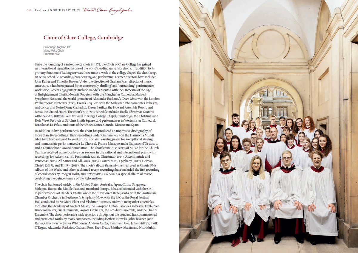 ChoirWorld's tweet photo. Buy the book WORLD CHOIR ENCYCLOPEDIA, Volume I

If you want to buy the book, please write us via email: paulius.muzika@gmail.com
We will send an invoice to you.
The cost: 25 EUR / 1 book + postal fee

Sincerely,
Paulius Andriuškevičius, author https://t.co/EPMfCOgDZO