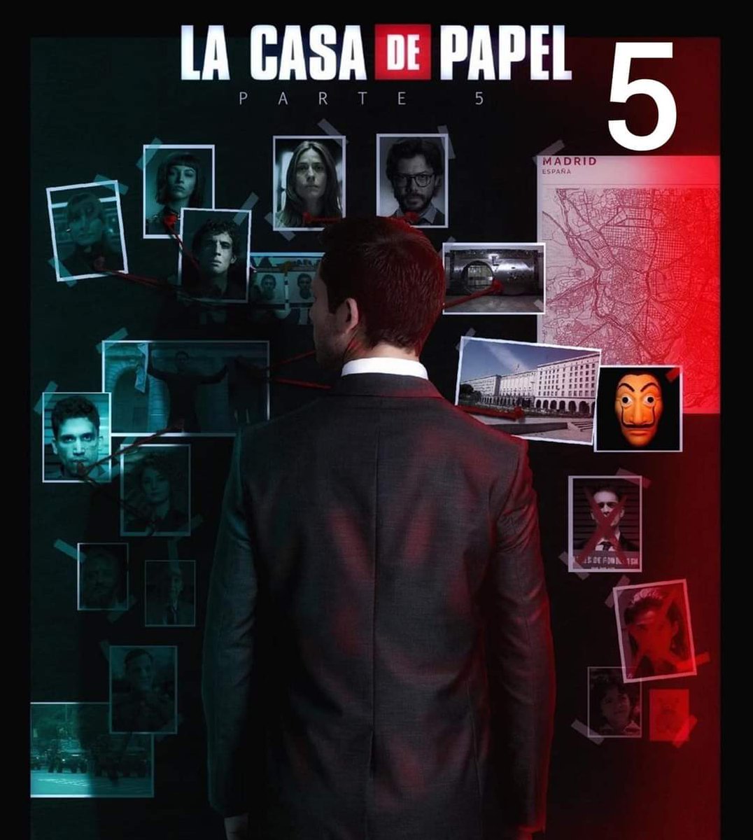 E agora que as redes sociais voltam-se a encher de La Casa de Papel e só nos querem aumentar o desejo de estar em Jan de 2021! Nunca mais chega o finalll🎬