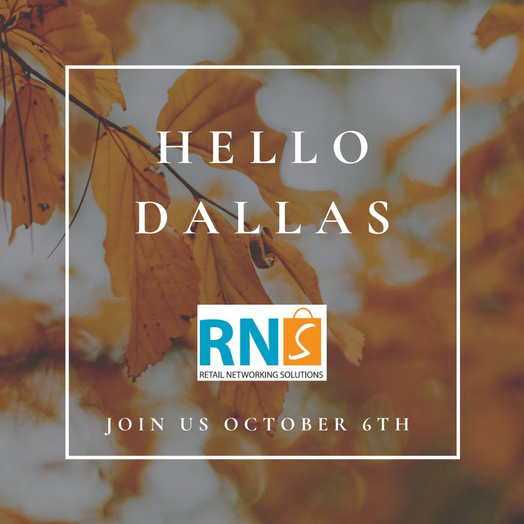RNS_Network's tweet photo. Calling all Dallas Retail Professionals - you are invited to our first networking event of the season!  Join the #linkedin group Retail Networking Solutions to find event information &amp; RSVP!  #retail #dallas #networking #retaillife https://t.co/vHRczkRgbd