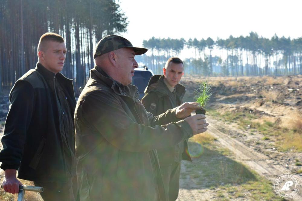 AniaStepien88's tweet photo. W tej ciężkiej pracy nie jesteśmy sami, większość prac wykonują wyspecjalizowane zakłady usług leśnych. Po raz kolejny możemy też polegać na młodych adeptach sztuki leśnej z #TechnikumLeśneTuchola, którzy realizując praktyczną naukę zawodu przyczyniają się do odnowienia lasu. 2/2 https://t.co/nglrQ9l83A