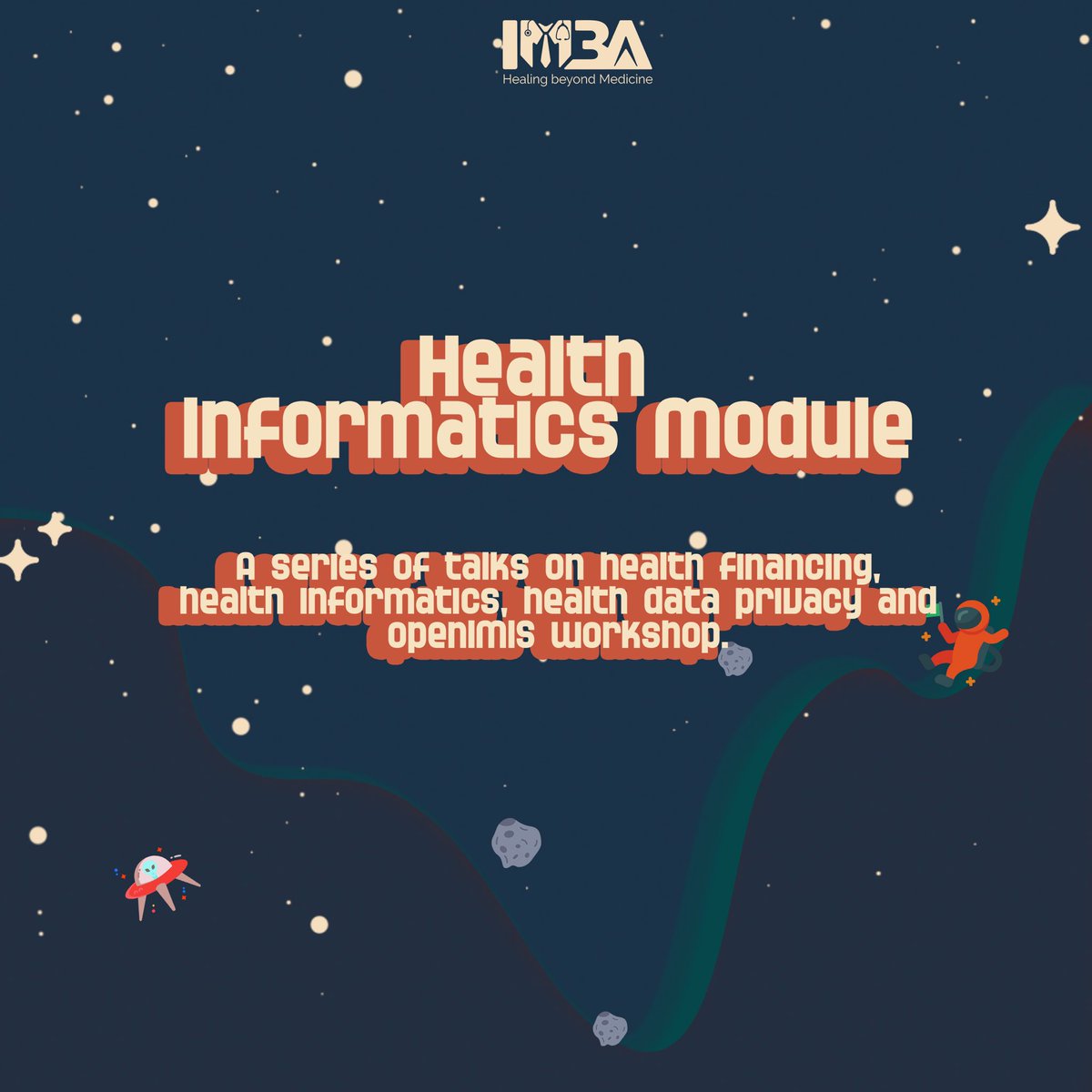 imba_md's tweet photo. In this other world that is med school, we would like to welcome you to IMBA. We will show you that that the limits that held you back no longer exist &amp; the sky has no limit. 🚀
 
Are you ready to go out of this world? Join IMBA and take your place among the stars! 🌟 https://t.co/wevWPN6nhC