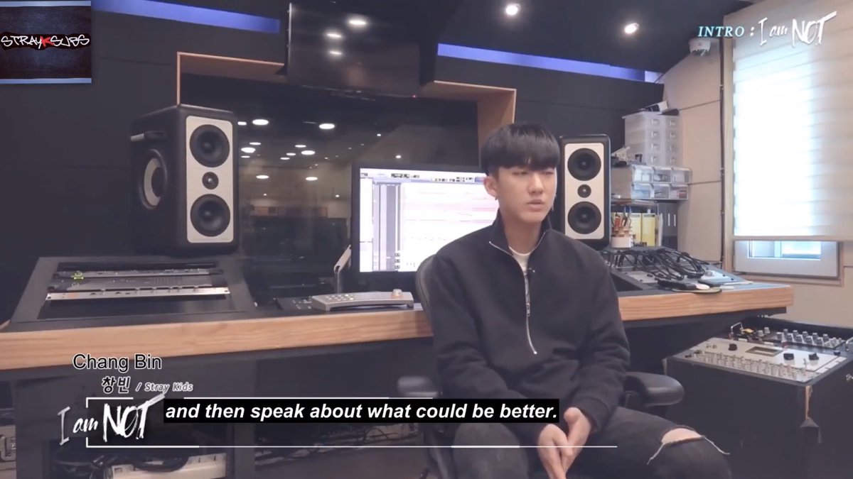 changbin recognizes the strengths of people and gives them credit where it's due, but he is also honest and gives constructive criticism when needed.