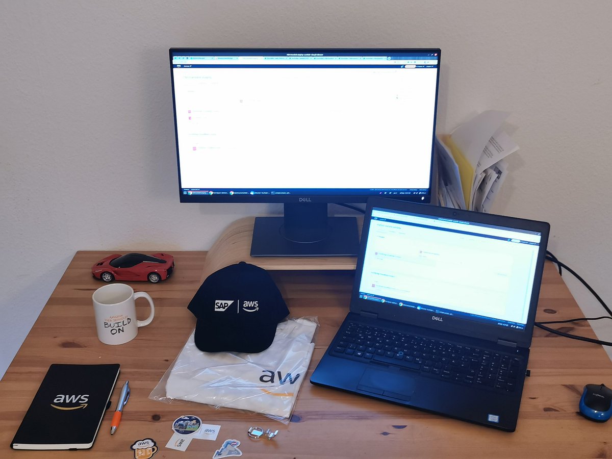 oioki's tweet image. Got swag for the 1st place in AWS Security Jam Austria 😊 #AWSJam #aws #ctf