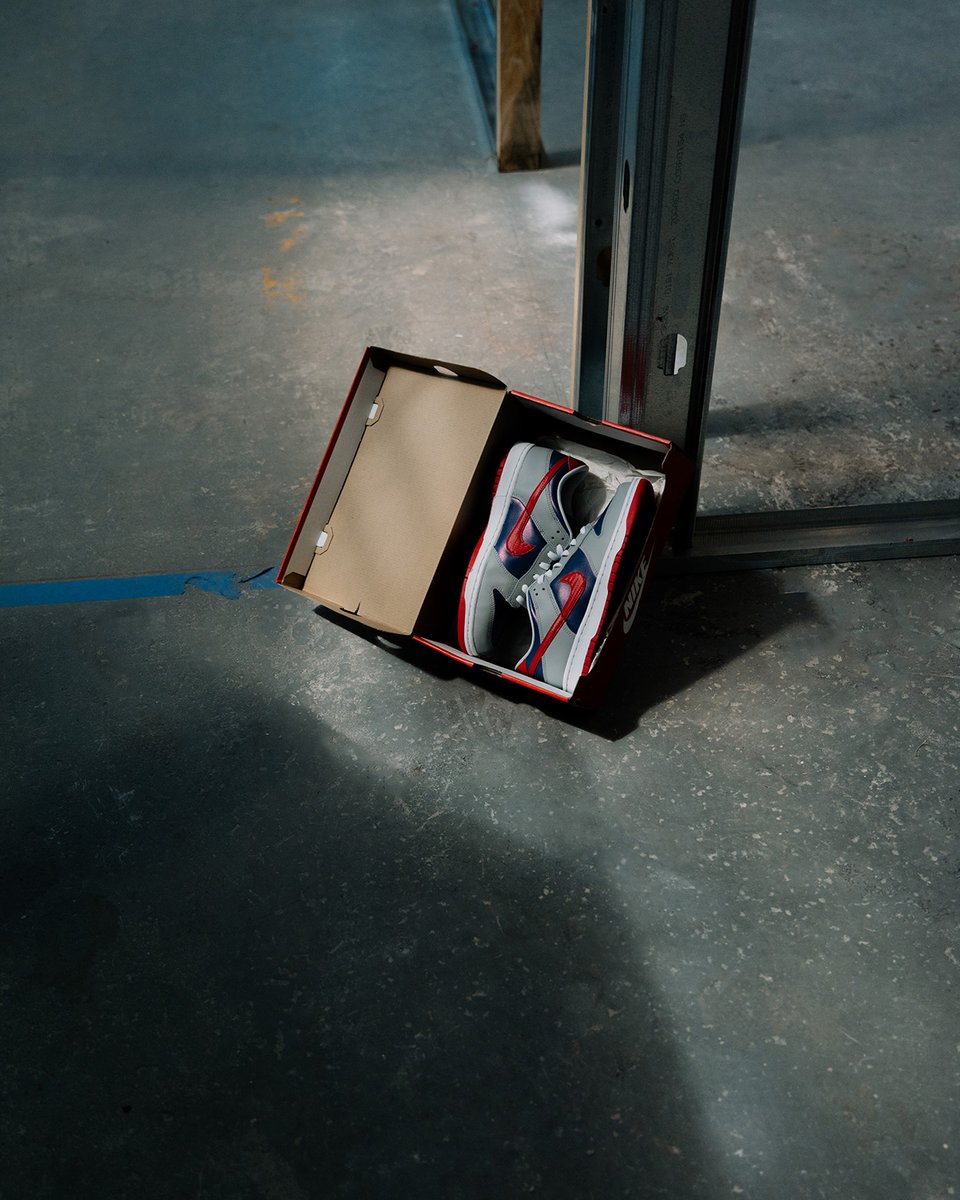 atmos_usa's tweet photo. The Nike Dunk Low SP 'Samba' digital raffle for in-store pick up is now live. One entry per person. 
Enter: https://t.co/zkLvigRaPV

#UBIQ #TheWorldOver https://t.co/cnSVueRQTA