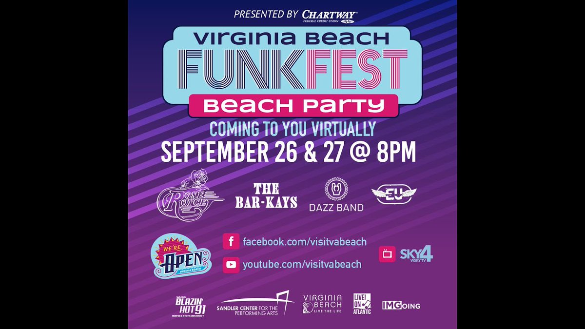 skipmartinmusic's tweet photo. Incase you missed it last night... Here's The Dazz Band's first ever Virtual Performance at the Virginia Beach Funkfest!
Check it out now - https://t.co/9MT3Ps9TsF
#skipmartinmusic #dontplaynogames #thedazzband #virtualconcert #virginabeach #chartway #funkfest https://t.co/gCkPJAC6E7
