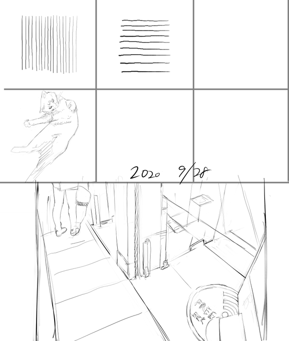 87日目 #クロッキー100日チャレンジ 