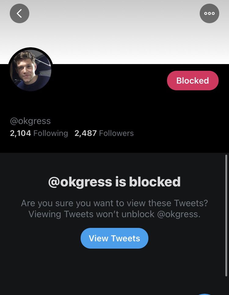 (unfollowed me when I asked them if they could unfollow a panphobic account) / @ okgress