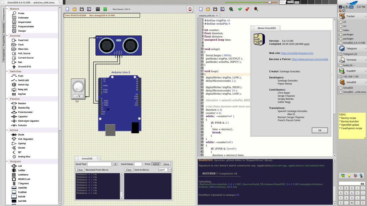 threedeyes's tweet image. #SimulIDE for @haikuOS