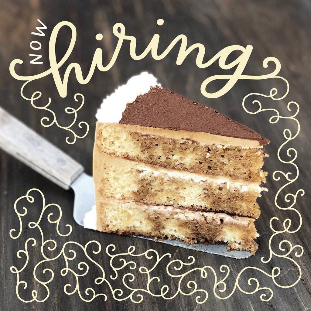 Camino Bakery is now hiring in our bread, pastry, and marketing departments! If you love food and like the idea of working in a respectful and fun environment, send your resume to caminojobs@gmail.com 🎉

#caminobakeryws
