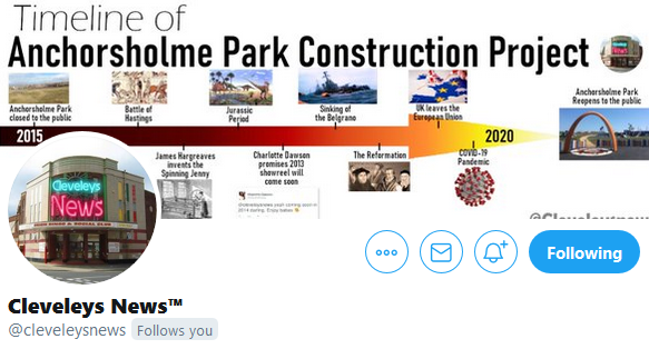 TripeUK's tweet photo. Introducing the 'Follow Back Smile Dammit Smile' network
#FBSDS
Each week, we'll be introducing you to a Twitter account which we believe to be amusing. Please follow them and they'll (probably) follow you back.
This week, please take out a free subscription to @cleveleysnews. https://t.co/Sq012T4n0F
