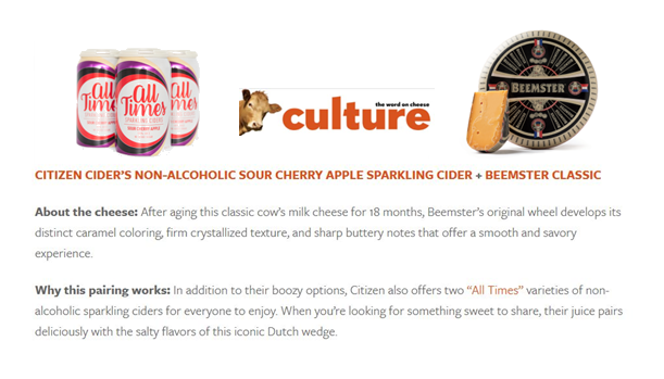 FarrellResource's tweet photo. Check out this awesome pairing from @culturecheese featuring @Alltimescider Sour Cherry and @BeemsterUS Classic! Read the whole article here: https://t.co/tnoDTL6zF2
#cider #vtcider #sparklingcider #cheese #cheesepairing #ciderpairing https://t.co/z0bnjzVi9a