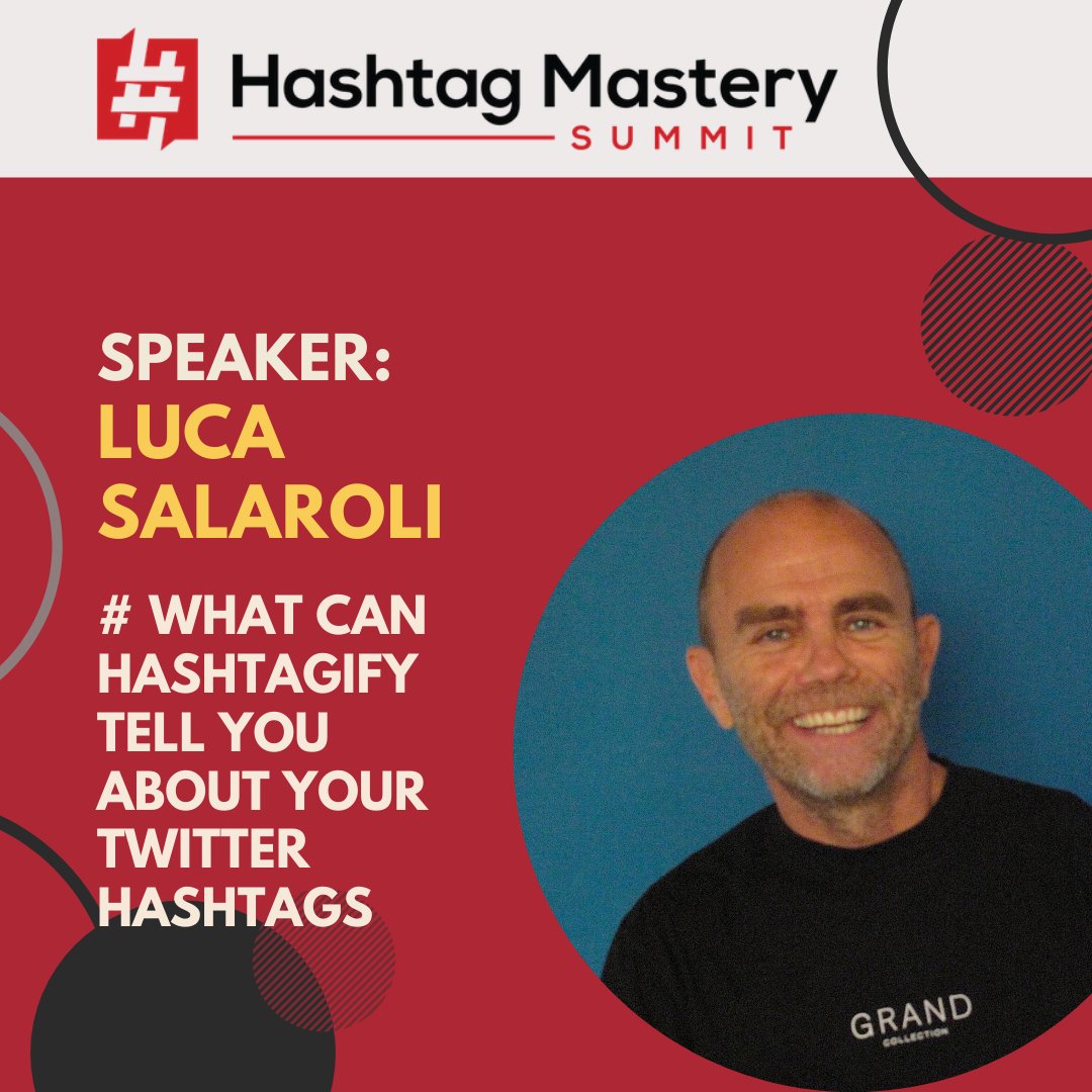 @hashtagify (@hashtagify) on Twitter photo The Hashtag Mastery Summit by <a href="/TacticianTv/">Tactician TV 📽️</a> is one of those events that'll revolutionize your approach to #SMM. We are so thrilled to take part in that!
Don't miss the chance to uncover the secrets of social media and hashtag marketing! Sign up here: shorturl.at/oNZ24 The Hashtag Mastery Summit by <a href="/TacticianTv/">Tactician TV 📽️</a> is one of those events that'll revolutionize your approach to #SMM. We are so thrilled to take part in that!
Don't miss the chance to uncover the secrets of social media and hashtag marketing! Sign up here: shorturl.at/oNZ24