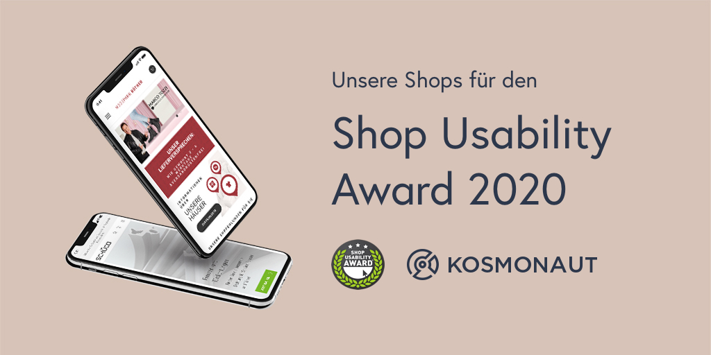 kosmonaut_io's tweet photo. 5 #Onlineshops gehen in den Rennen für den @usability_award bis zu 30.09. kann die #UXme Community fleißig 📣voten https://t.co/sgUgOL0qR1 https://t.co/rCgnjwceX3