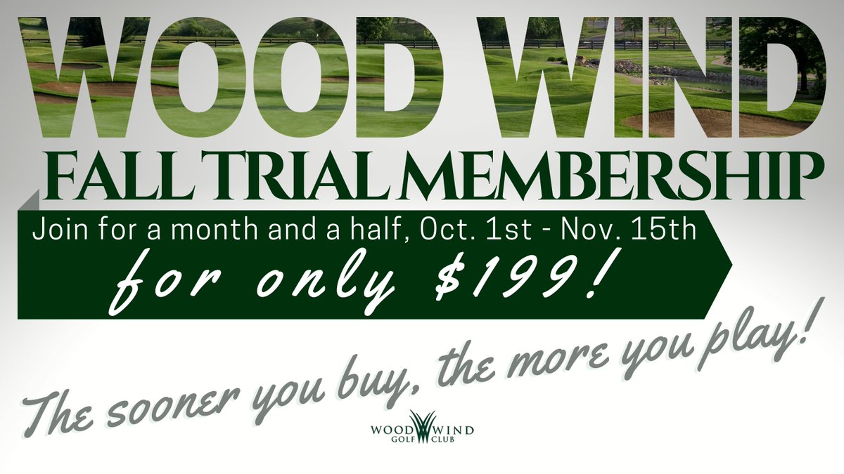 Wood Wind Golf Club tweet media