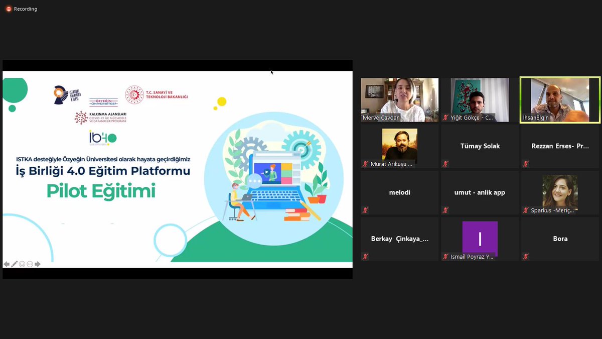 4Birligi's tweet photo. İş Birliği 4.0 Platformu Pilot Eğitim programının son mentorluğunu gerçekleştirdik!

İş birliği sürecinin sistematik yol haritası her iki perspektiften ele alındı ve mentorluğun son kısmında @ihsanelgin hem girişimcilerin hem de kurum temsilcilerinin sorularını cevapladı. https://t.co/Cve8IEOpZK