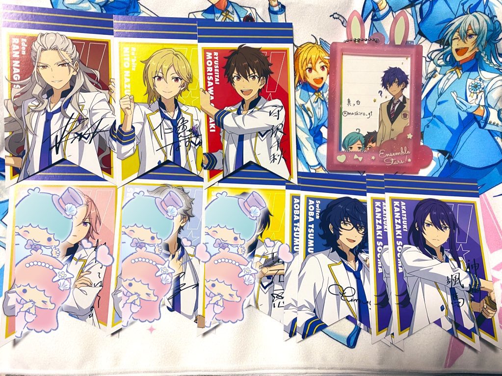 【交換】あんスタ 特典 ガーランド

譲→凪砂・なずな・☆千秋・つむぎ・颯馬

求→ マヨイ・日和・○宙・○創・ニキ…各1(友人分含む)

☆は○以外との交換可能
10/1池袋18時前後手渡しor別ツイートのﾊﾟｼｬｺﾚ含む郵送
お気軽にお声掛けください^^