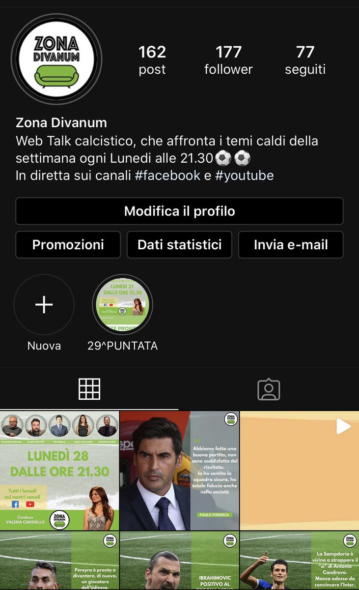 Zonadivanum's tweet photo. !!!SEGUITECI ANCHE SULLA NOSTRA PAGINA INSTAGRAM!!!⚽️⚽️⚽️
PER NON PERDERVI NESSUNA NOVITÀ SULLA SERIE A E SUL CALCIOMERCATO!!!

https://t.co/LxZbXxDf7P https://t.co/ZkVFlDm0B1